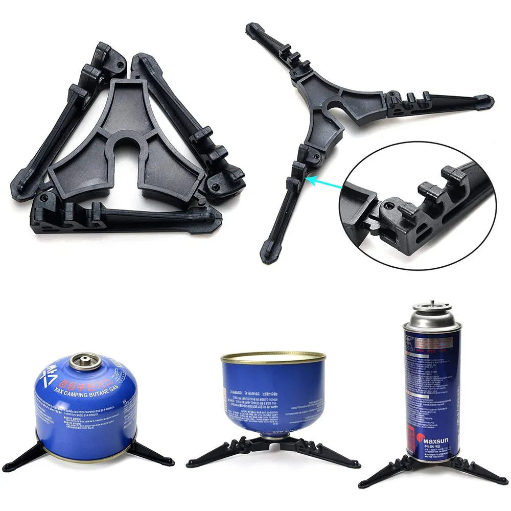 Camping Cookware Kit with Stove Green