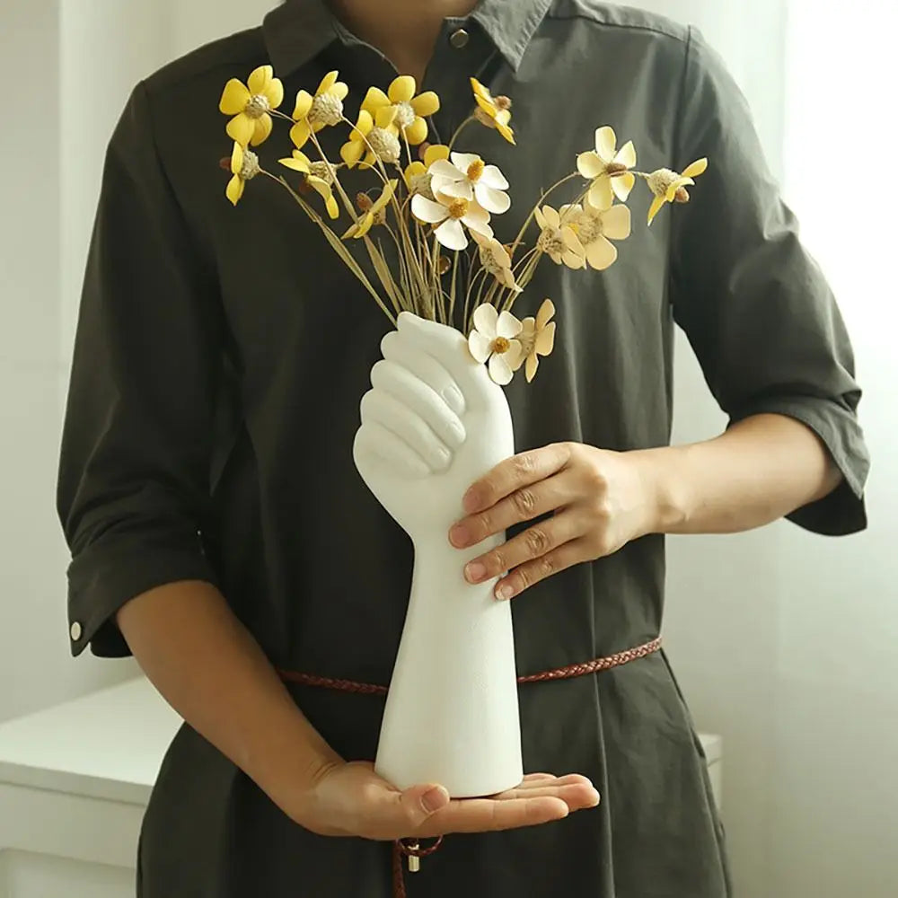 Human Body Decorative Resin Vase