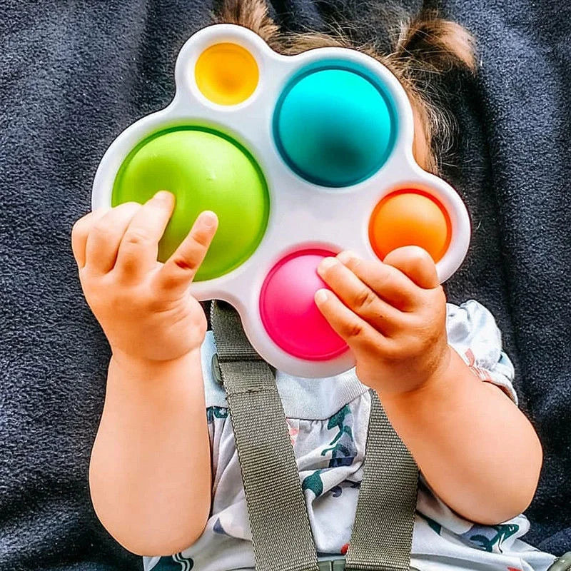 Baby Rattle Puzzle Early Education Toy