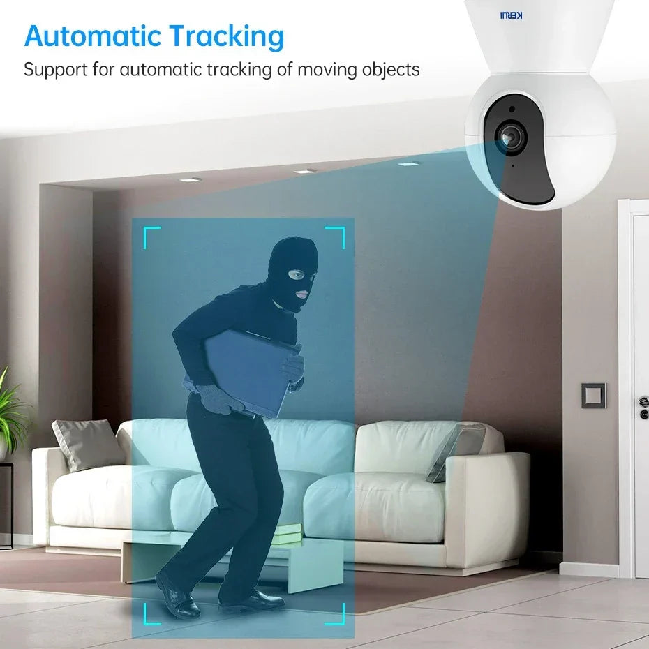 8Mp 4K Smart Wifi Ip Camera With Auto Tracking