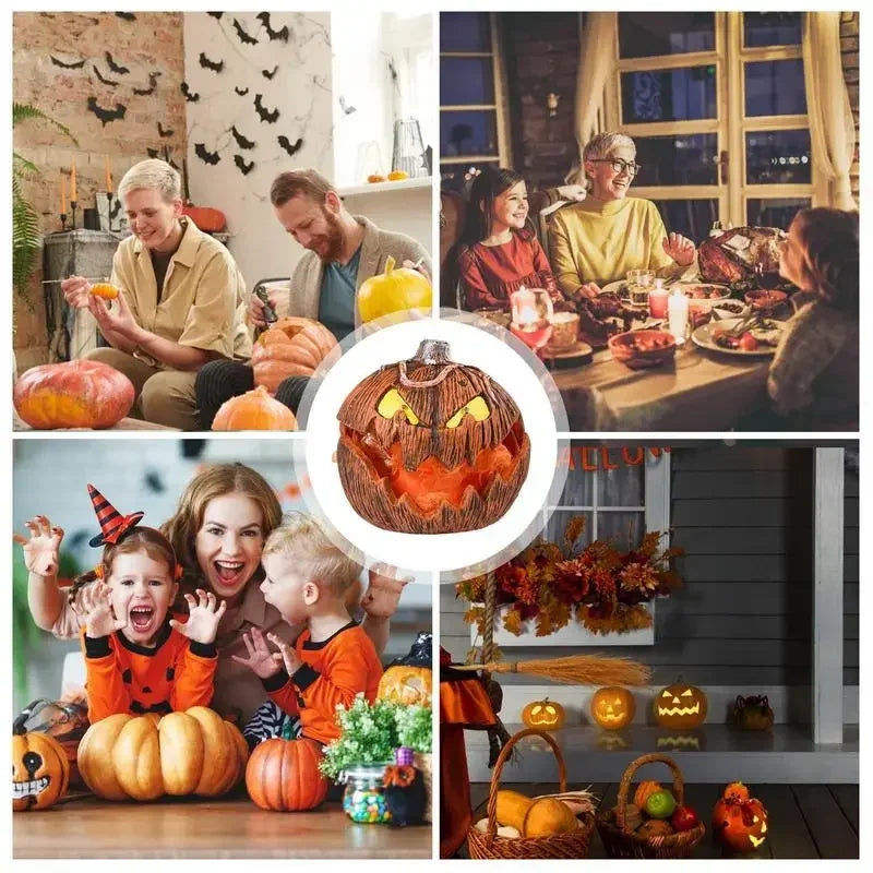 LED Pumpkin Lantern Halloween Light Decoration