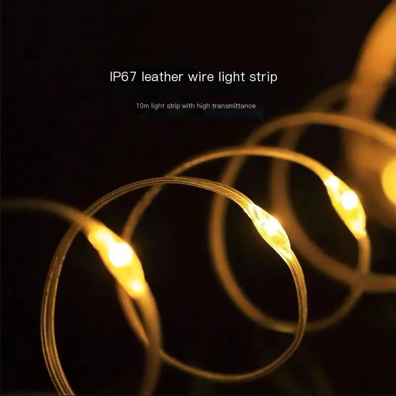 Led String Lights Rechargeable 10M Strip