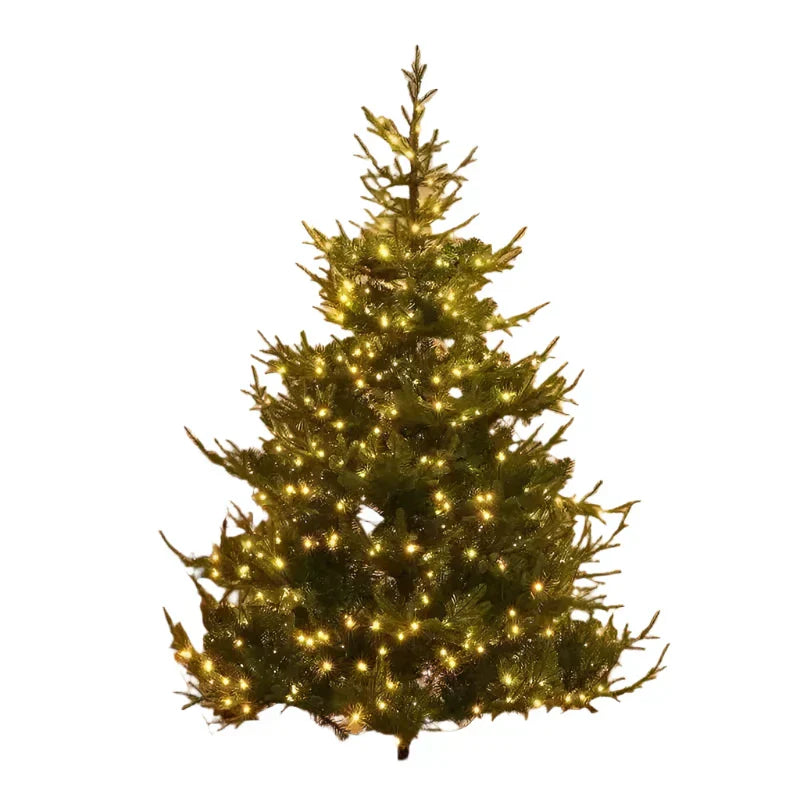 Large Artificial Christmas Tree With Led Lights