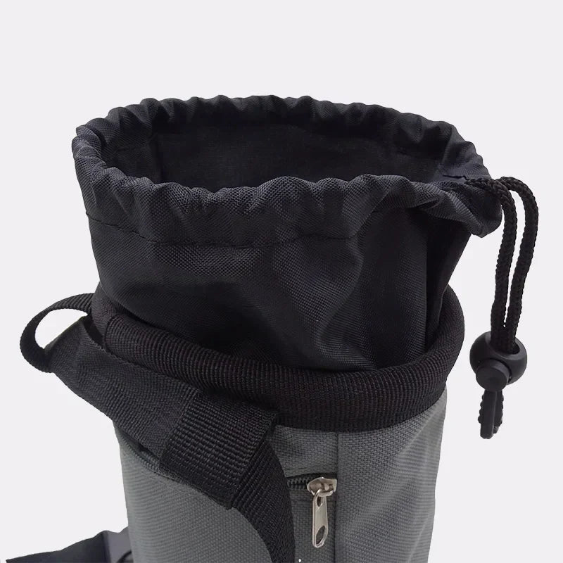 Rock Climbing Chalk Bag With Waterproof Pocket