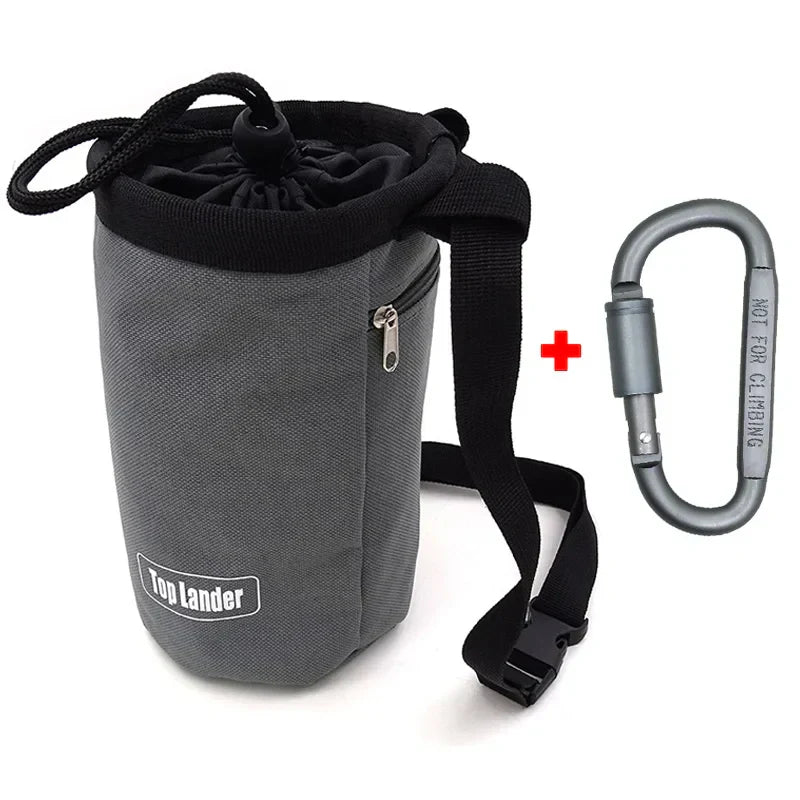 Rock Climbing Chalk Bag With Waterproof Pocket