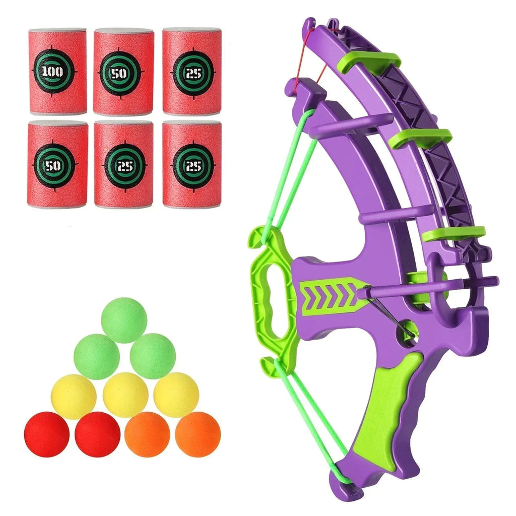 Kid Slingshot Target Sticky Ball Dartboard