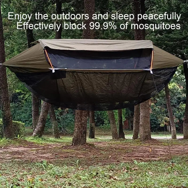 Portable Hammock With Mosquito Protection For Outdoor Camping