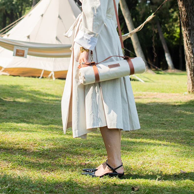 Outdoor Picnic Blanket Ultra-Light Large Canvas Mat