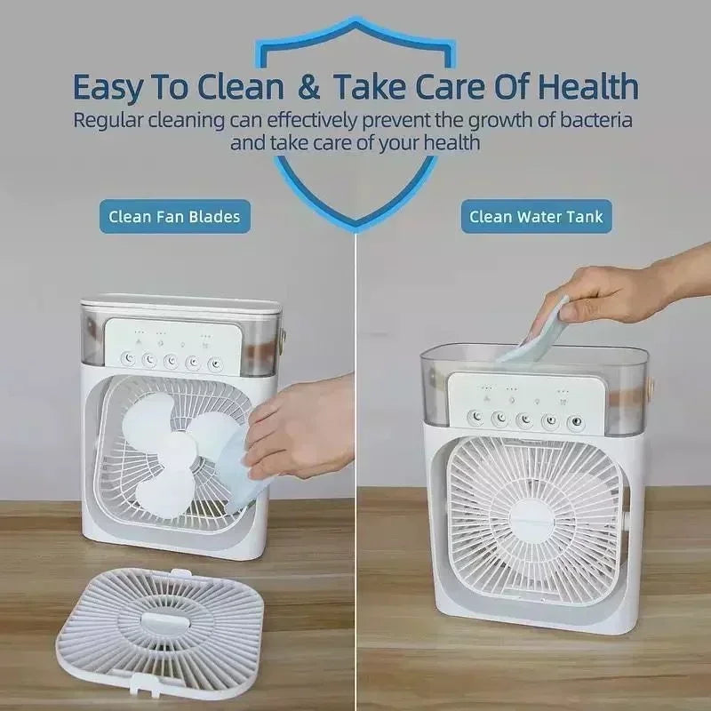Multifunctional Mini Humidification Fan
