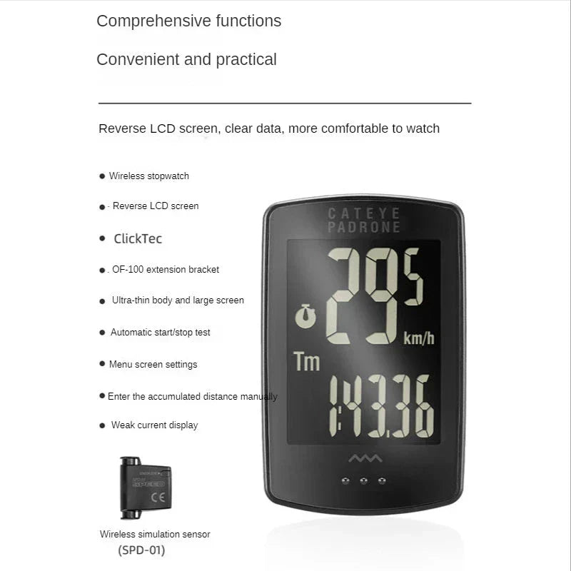 Mountain Road Bike Wireless Computer