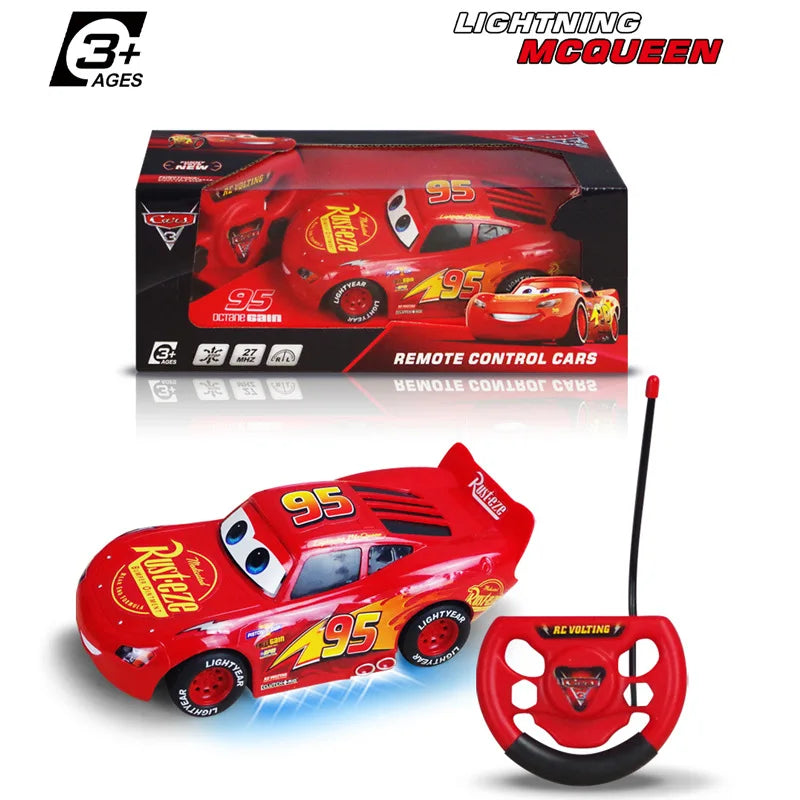 Lightning Mcqueen Remote Control Toy Car (Red)