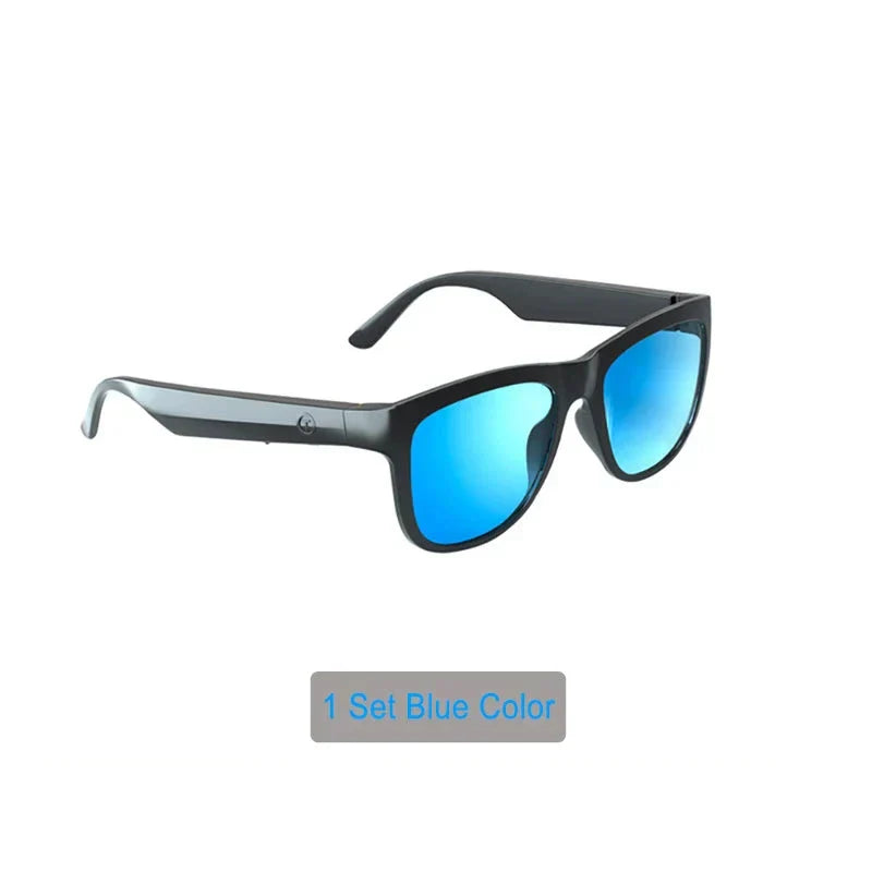 Bluetooth 5.0 Wireless Sunglasses With Hifi Stereo Earbuds