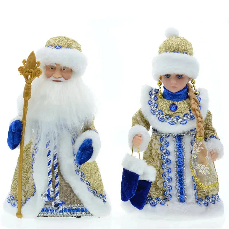 30Cm Electric Santa Claus Figurine