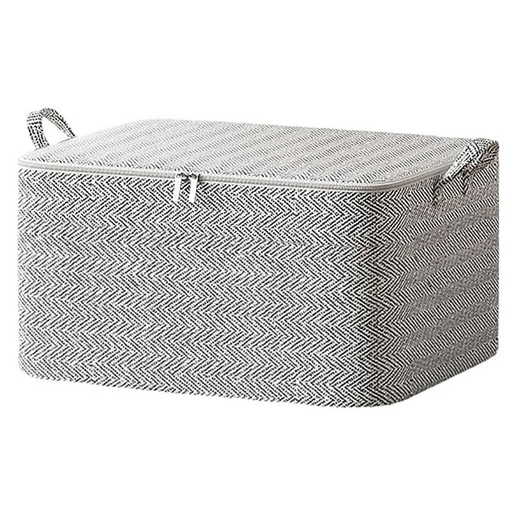 Large-Capacity Clothing Storage Bag With Zippers