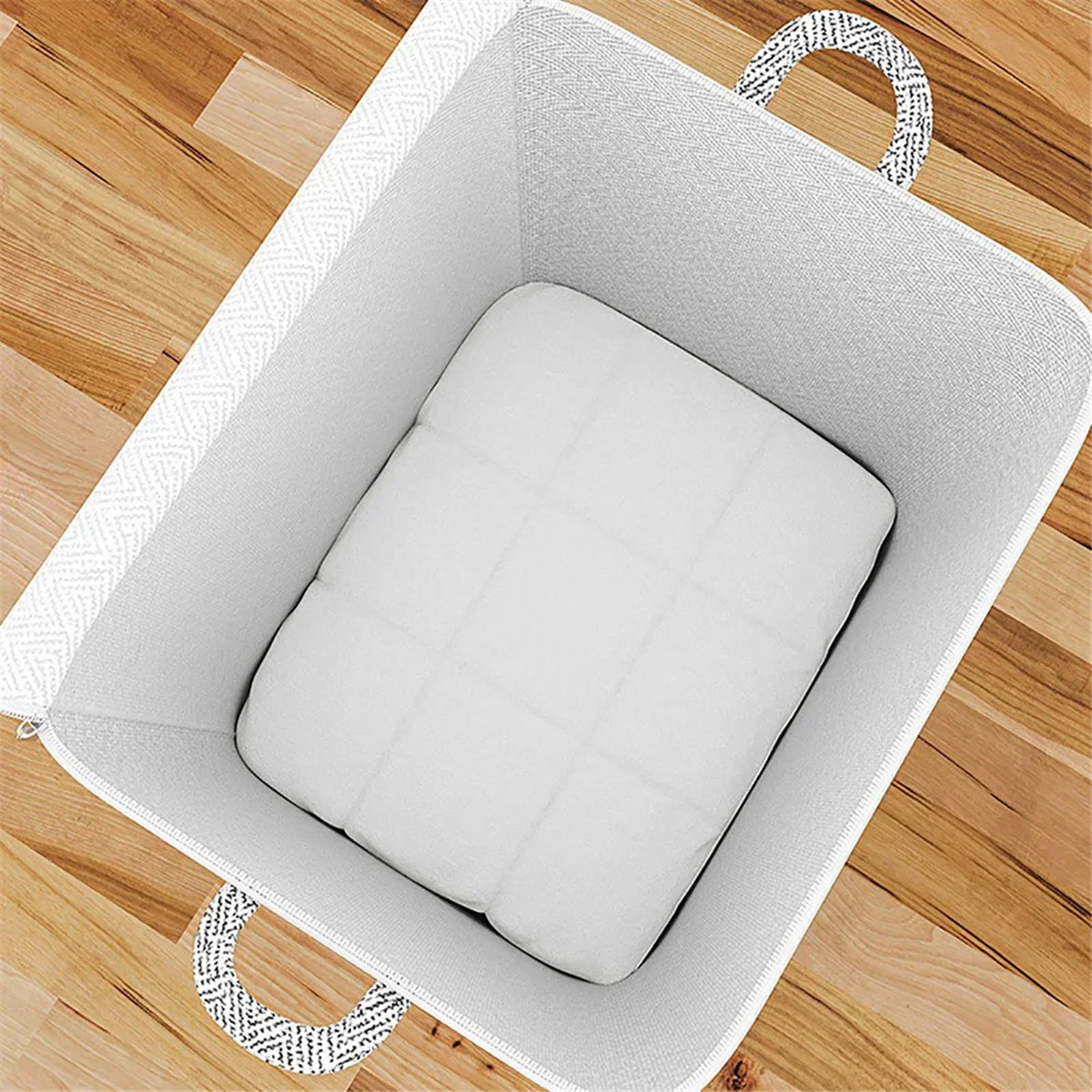 Large-Capacity Clothing Storage Bag With Zippers