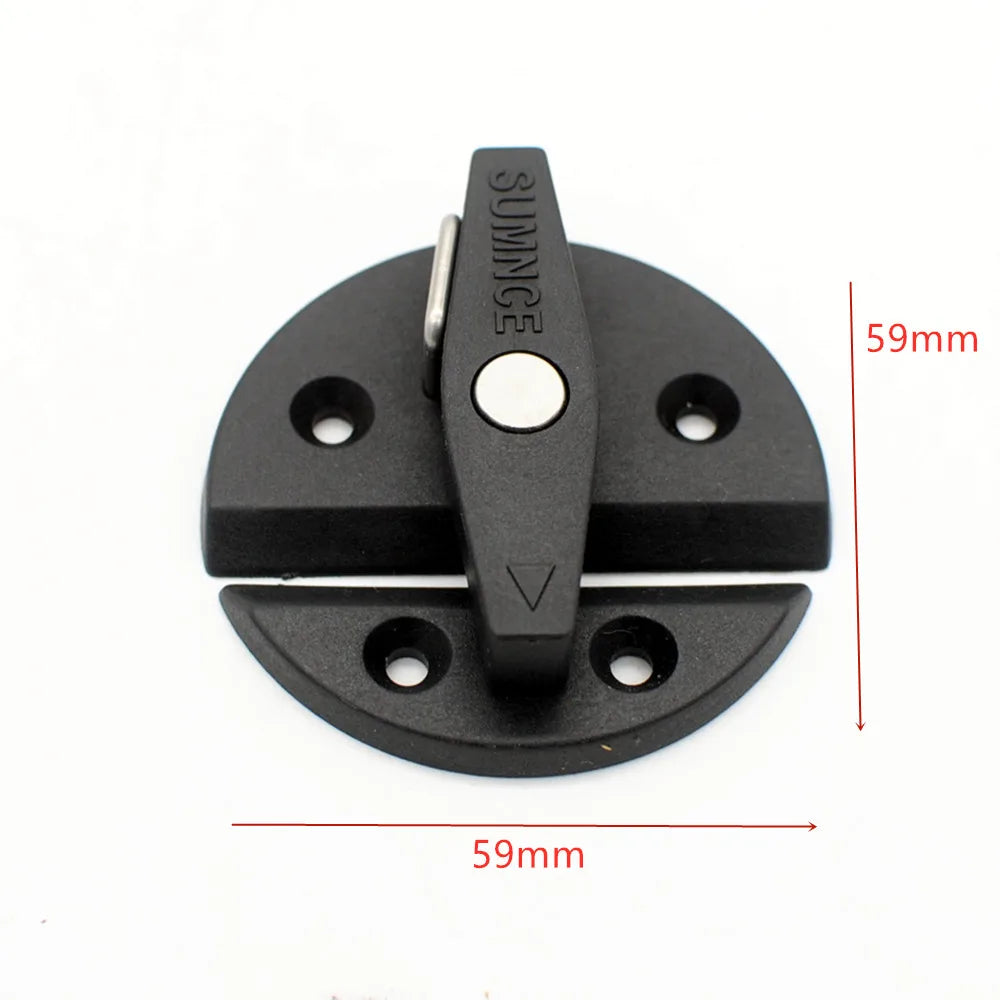 Nylon Boat Door Cabinet Round Turn Button Twist