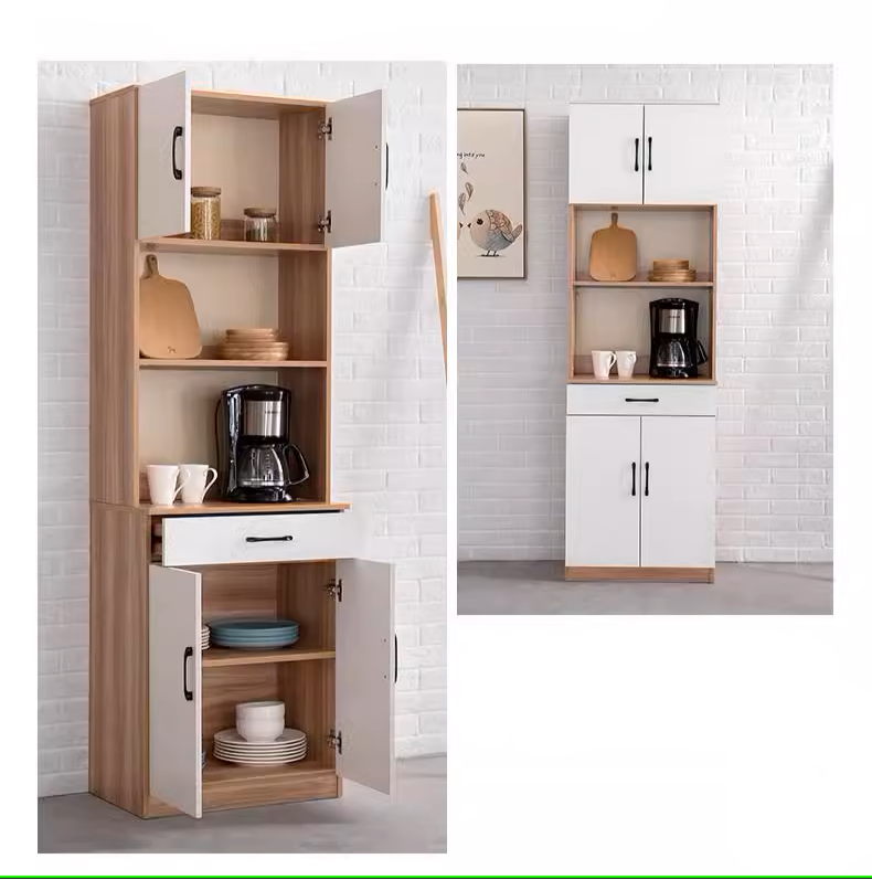 Minimalist High Storage Cabinet – 60X40X190Cm