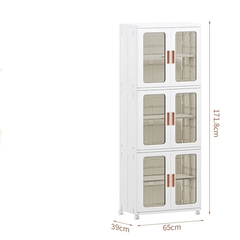 Foldable Plastic Storage Cabinet For Clothes & Toys