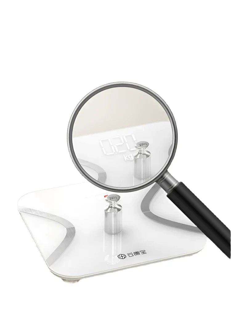Rechargeable Body Fat Scale For Weight Loss - With Bluetooth And Wi-Fi