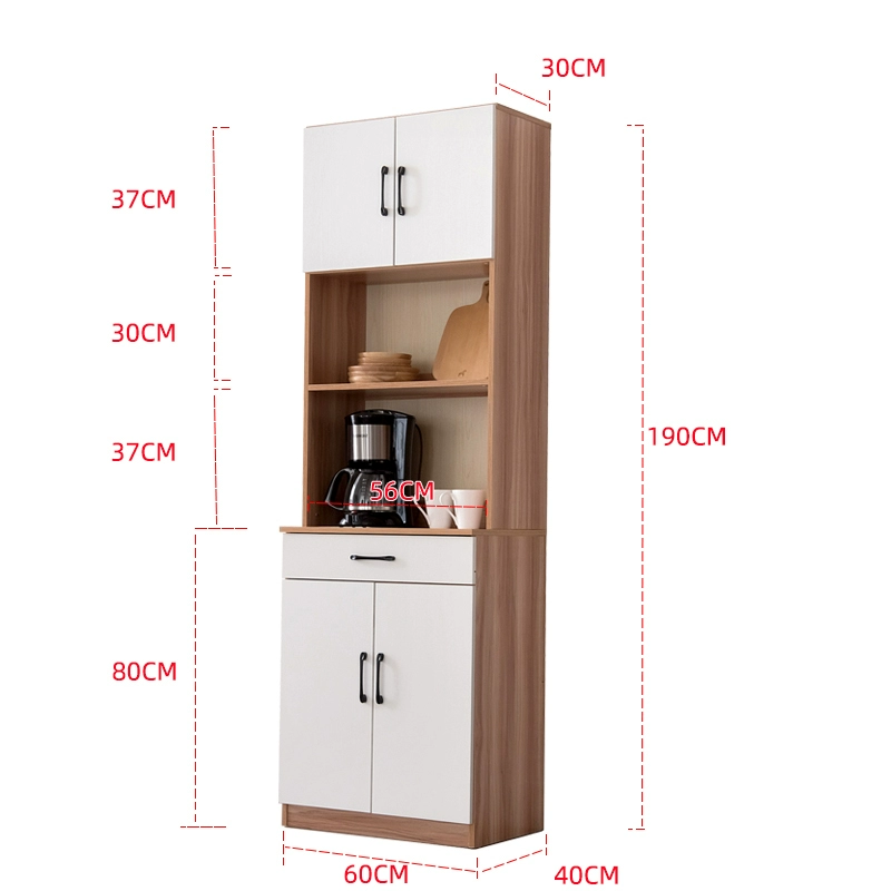 Minimalist High Storage Cabinet – 60X40X190Cm