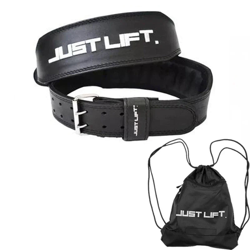 Panda Leather Powerlifting Belt – Premium Cowhide Training Belt