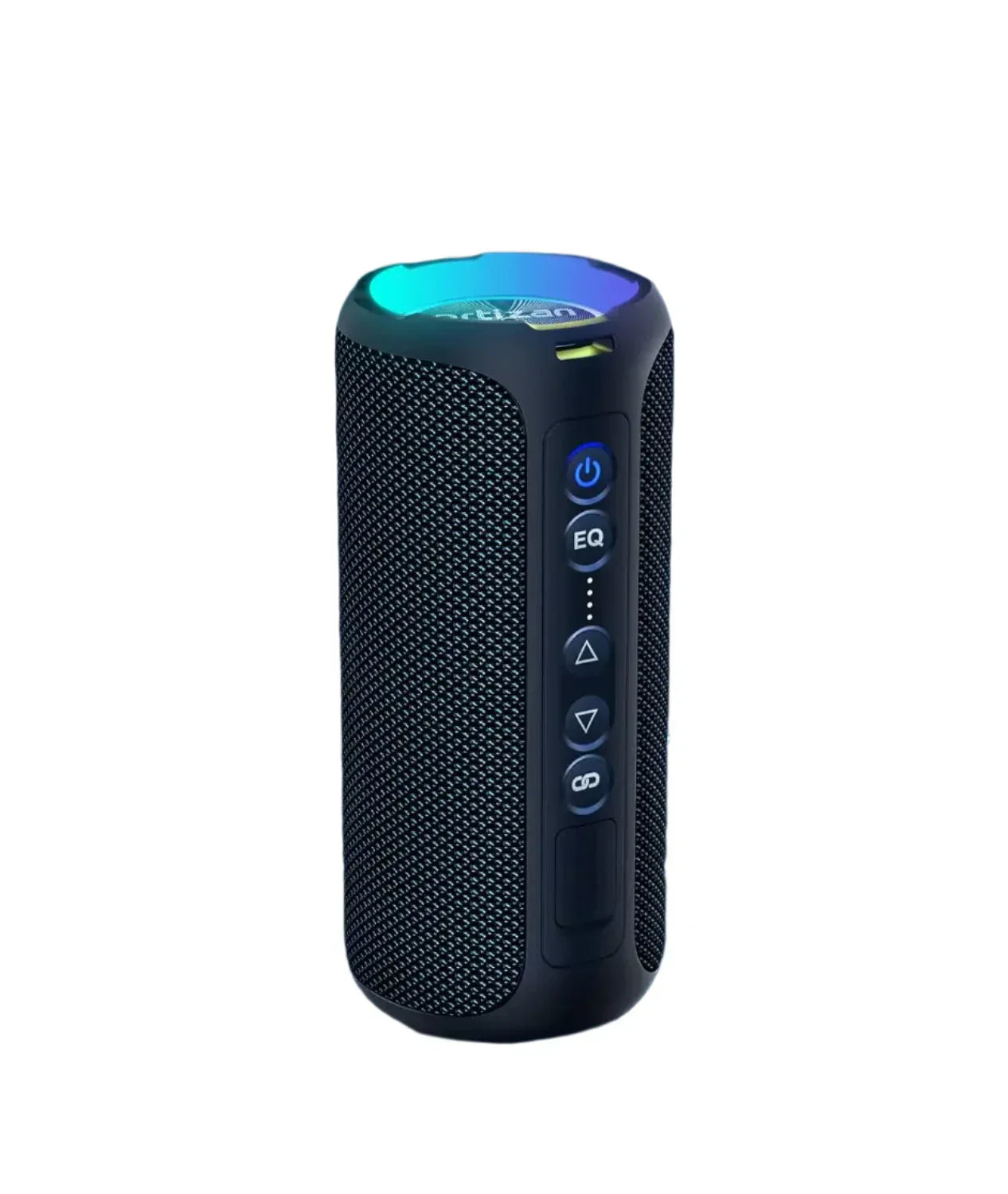 40W Waterproof Bluetooth Speaker With Led Light (Black)
