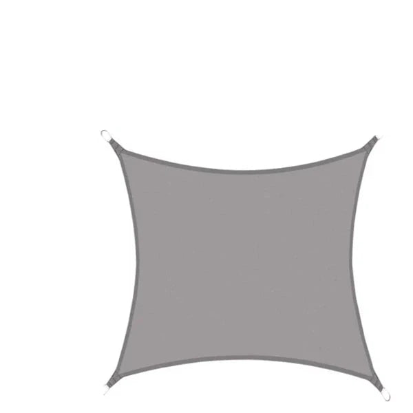 Waterproof Outdoor Sun Shade Sail For Garden And Terrace (Grey)