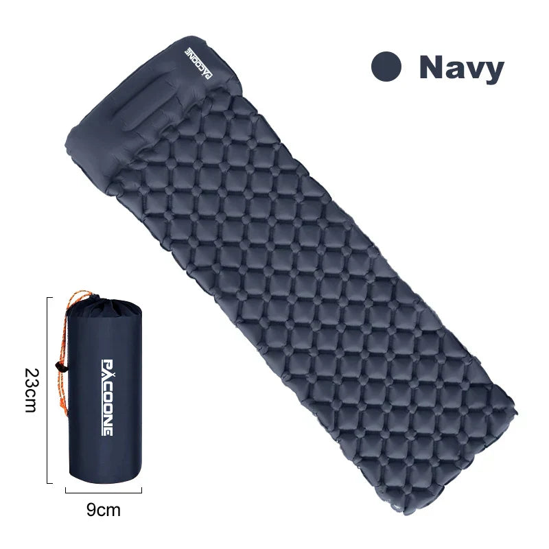 Ultralight Outdoor Camping Air Mattress With Pillow