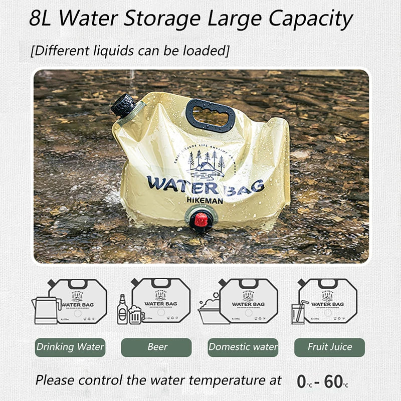 Outdoor Mini Folding Water Bag For Camping
