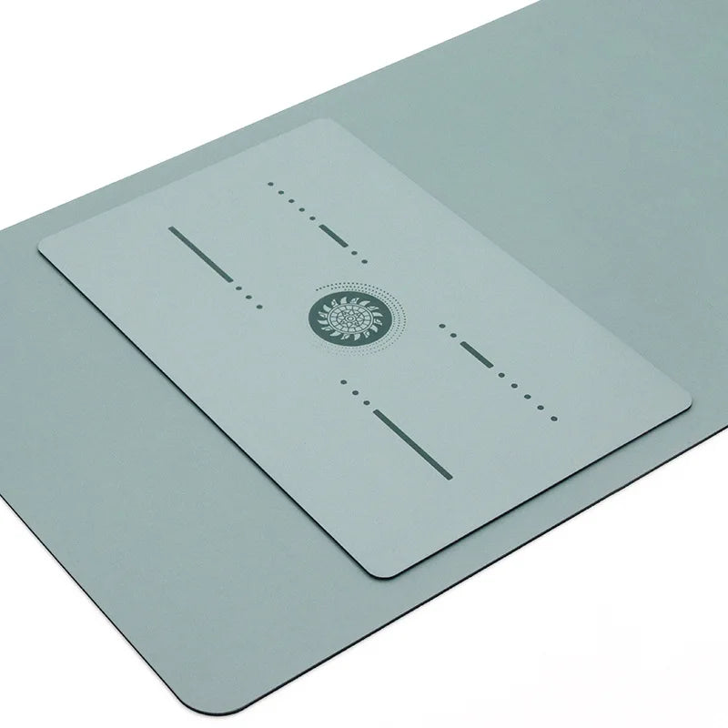Pu Natural Rubber Yoga Mat & Support Pad