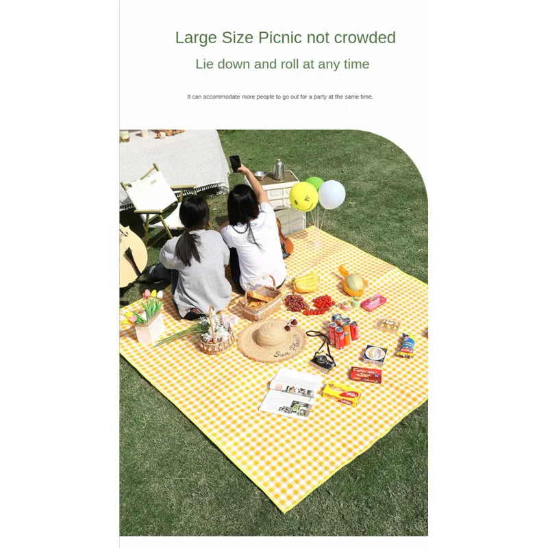 Portable Folding Picnic Mat Waterproof Outdoor Blanket