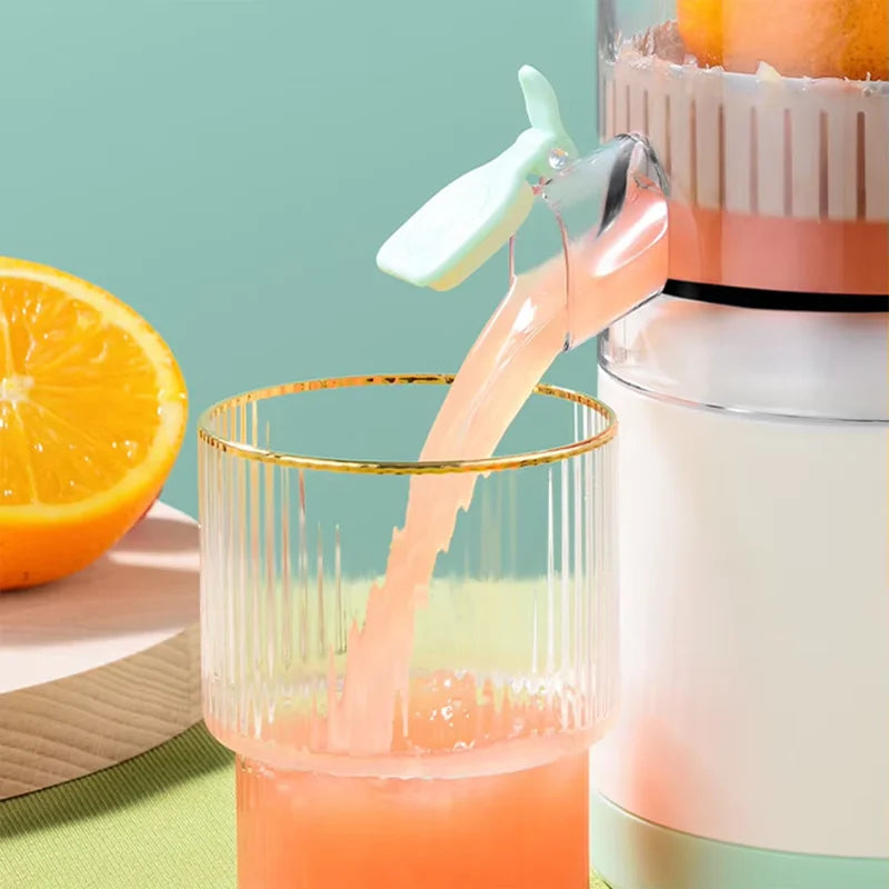 Portable Electric Citrus Juicer USB Rechargeable White