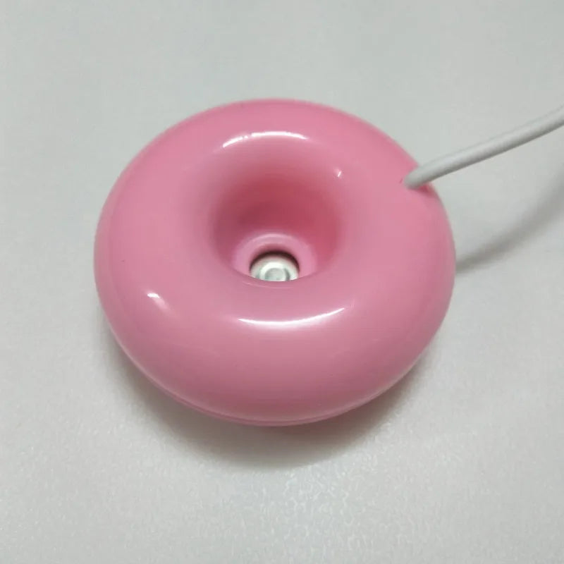 Portable Mini Ufo Negative Ion Humidifier Doughnut-Pink