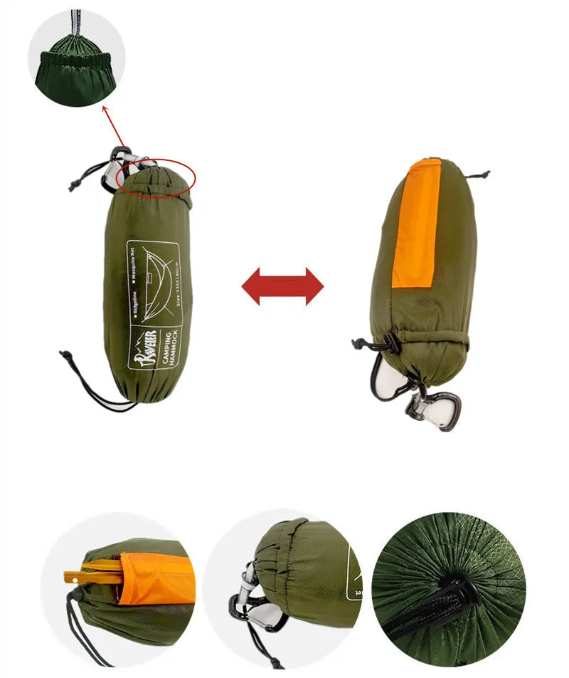 Portable Mosquito Net Hammock For Outdoor