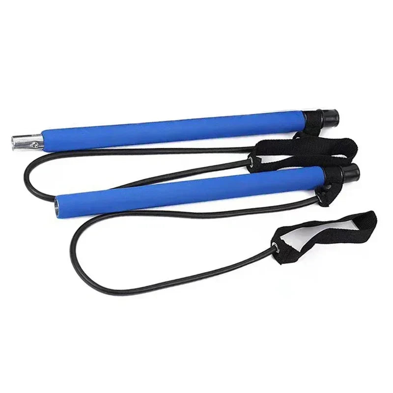 Portable Pilates Bar Kit With Resistance Bands