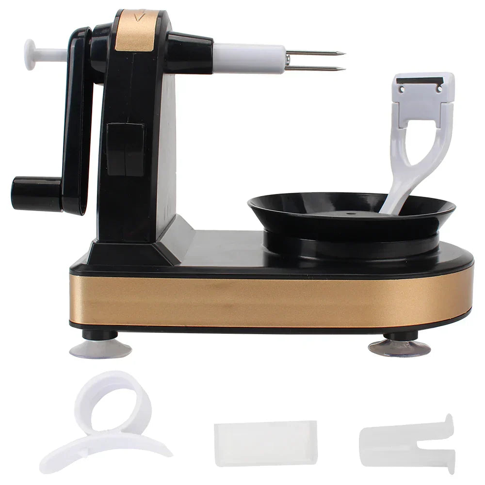 Hand-Cranked Multifunctional Fruit & Vegetable Peeler