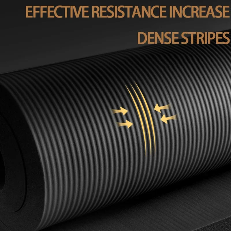 Premium Extra Thick Non-Slip Yoga Mat For Home Workouts