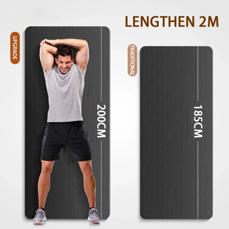 Premium Extra Thick Non-Slip Yoga Mat For Home Workouts