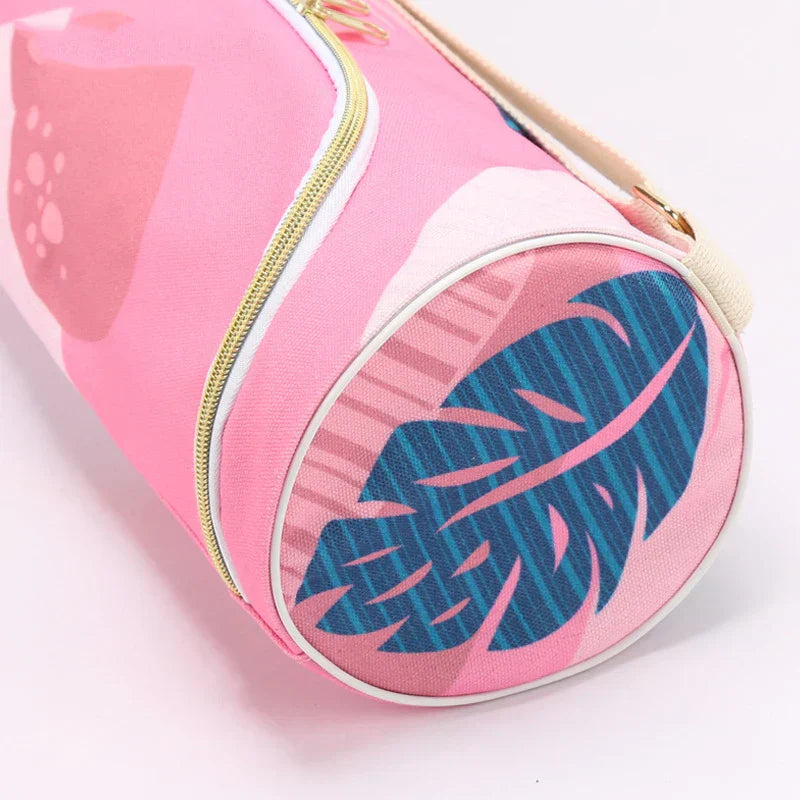 Printed Yoga Mat Bag Women'S Fashion Sports Backpack