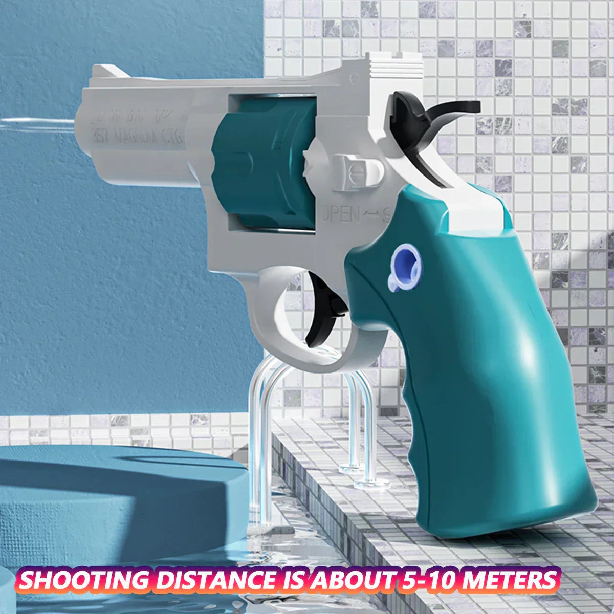 Revolver Water Gun Toy For Kids
