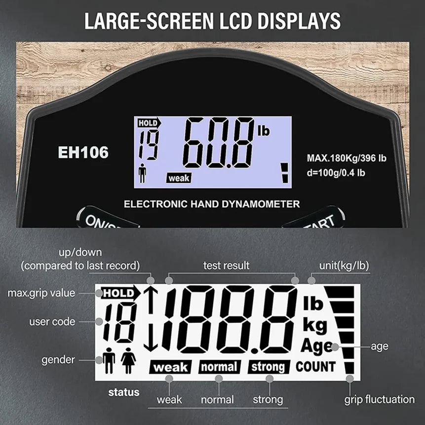 Digital Hand Grip Strength Tester