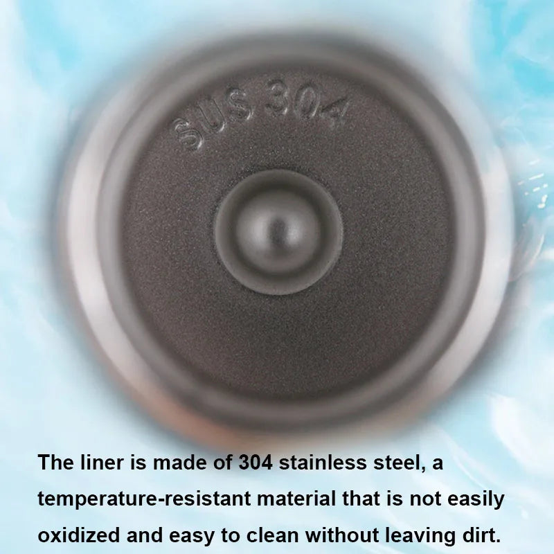 750ml Stainless Steel Thermos Cup Grey