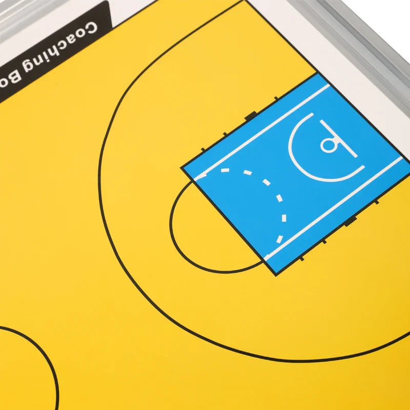 Professional Magnetic Basketball Coaching Board – Double-Sided Aluminum Alloy Tactical Board