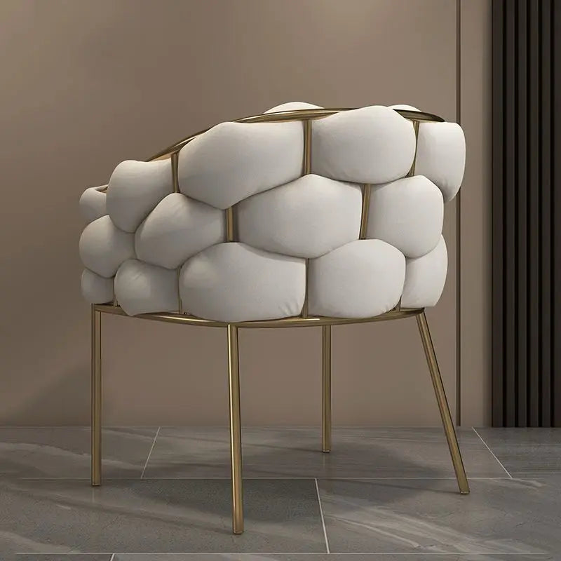 Modern Nordic White Dining Chair