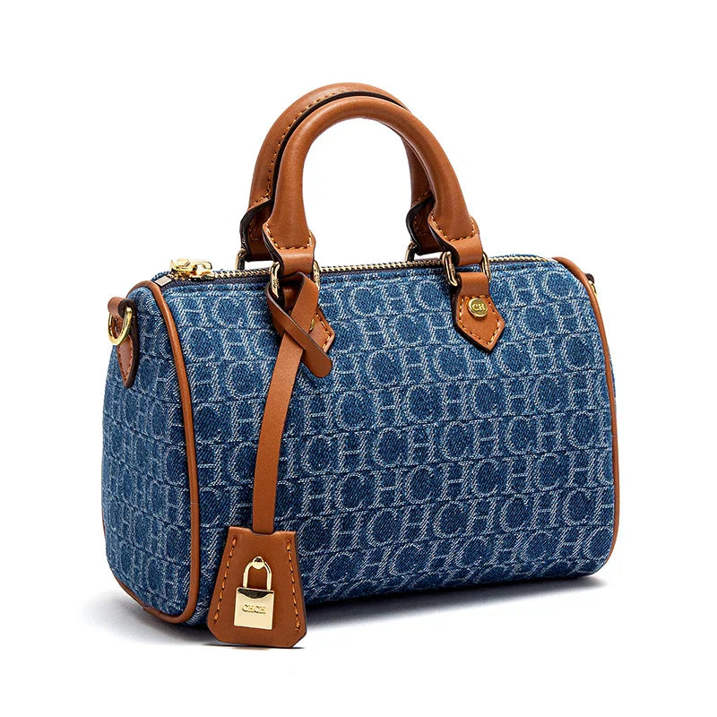 Women's Shoulder Bag PU Leather Saddle Design