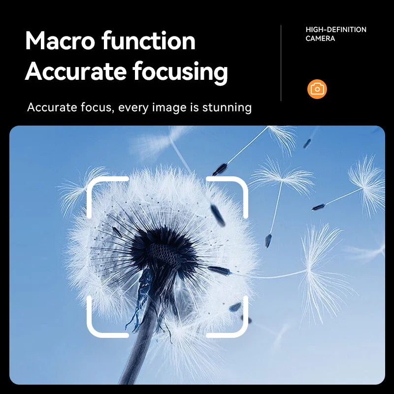 Digital Camera HD Video Recorder Silver