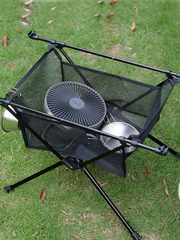 Under Table Storage Bag – Portable Folding Net