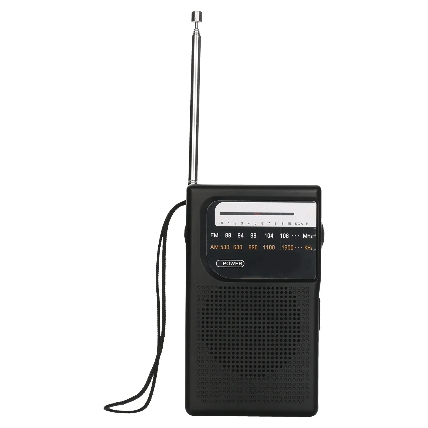 Portable Pocket Radio Black