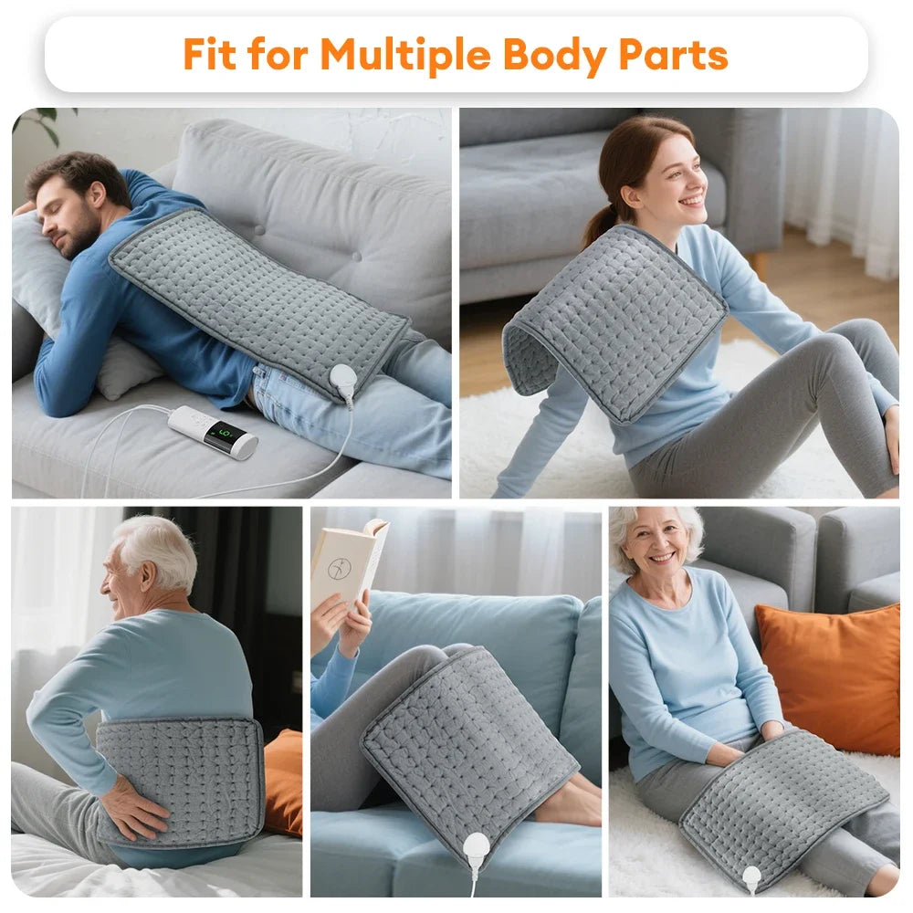 USB Electric Heating Pad – 9-Level Adjustable Thermal Mat with Timer for Pets & Personal Warmth