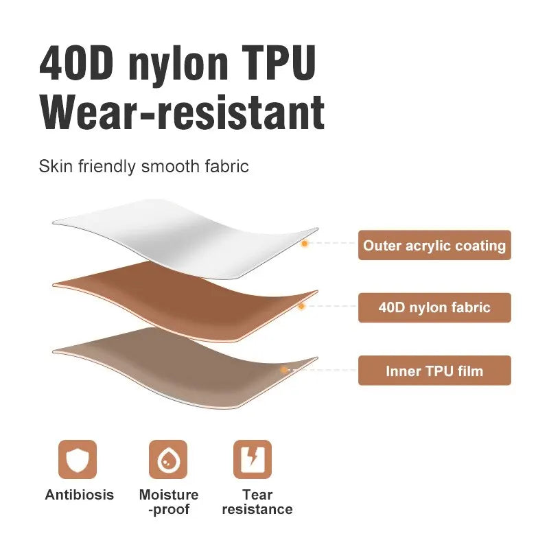 10cm Self-Inflating Air Mattress Splicable Pad Brown